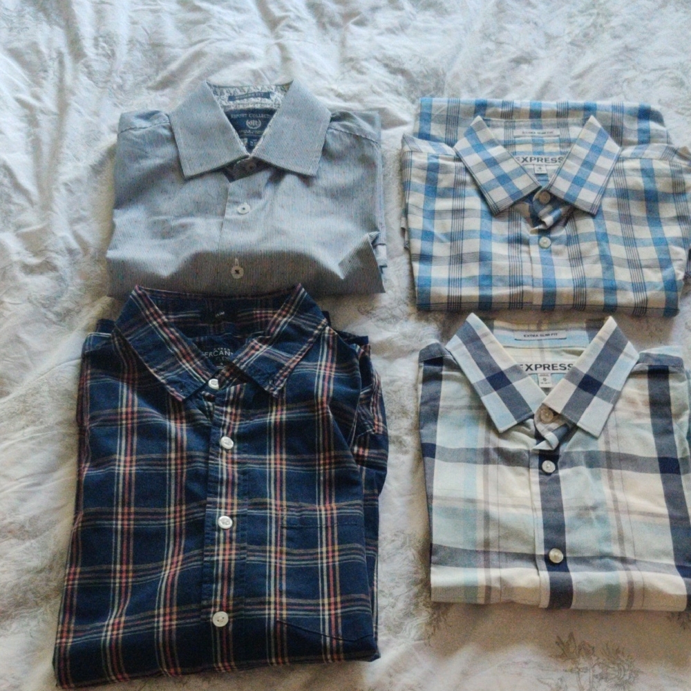 Set of 2 Small Shirts (+2free): Report Collection, J.Crew